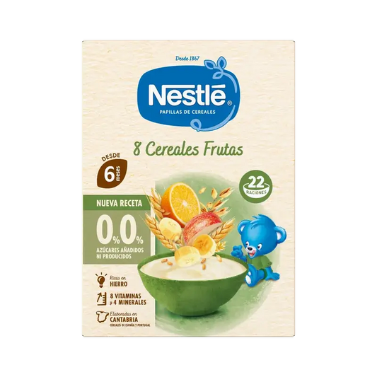 Nestlé Getreidebrei mit 8 Getreidesorten, 0 % Obst, 330 g