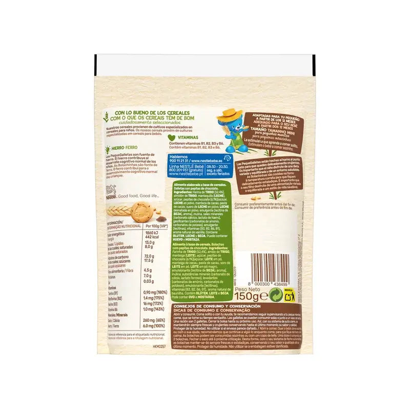 Nestlé PequeGalletas Schokolade, 150 g