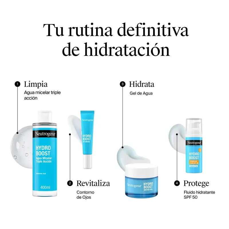 Neutrogena Hydro Boost Gesichtsreinigung Mizellen Make-up Entferner Wasser, 400 ml