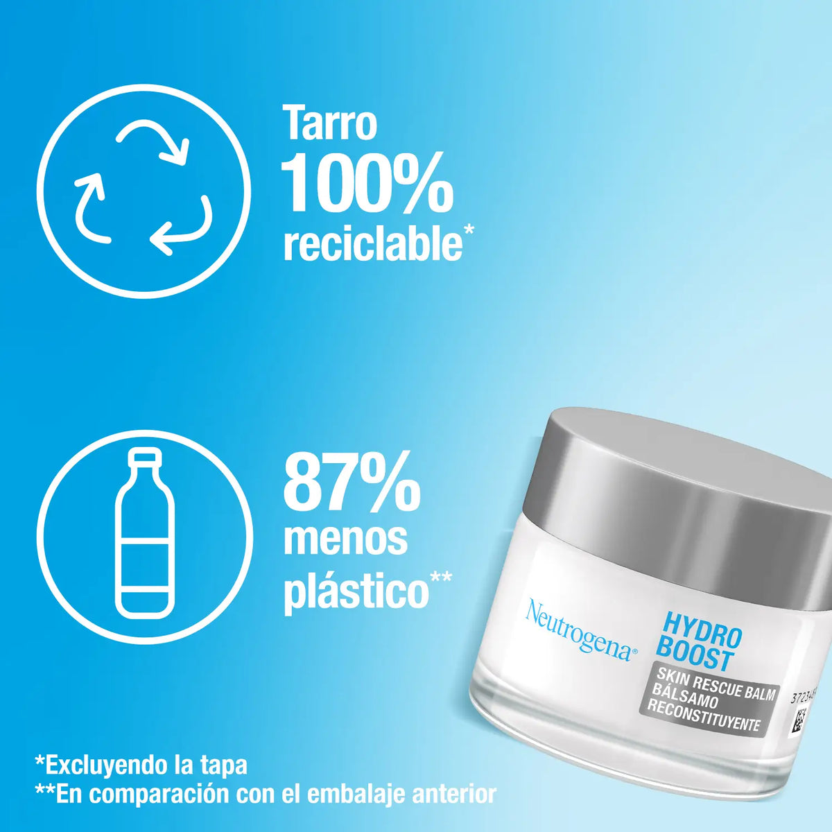 Neutrogena Hydro Boost Feuchtigkeitsspendender Gesichtsbalsam, 50 ml