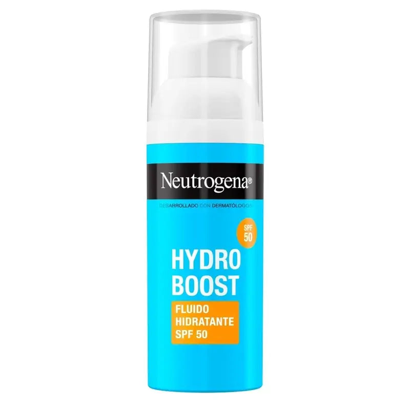 Neutrogena Hydro-Boost-Gesichtsfeuchtigkeit Flüssigkeit Creme Spf50, 2X50 Ml