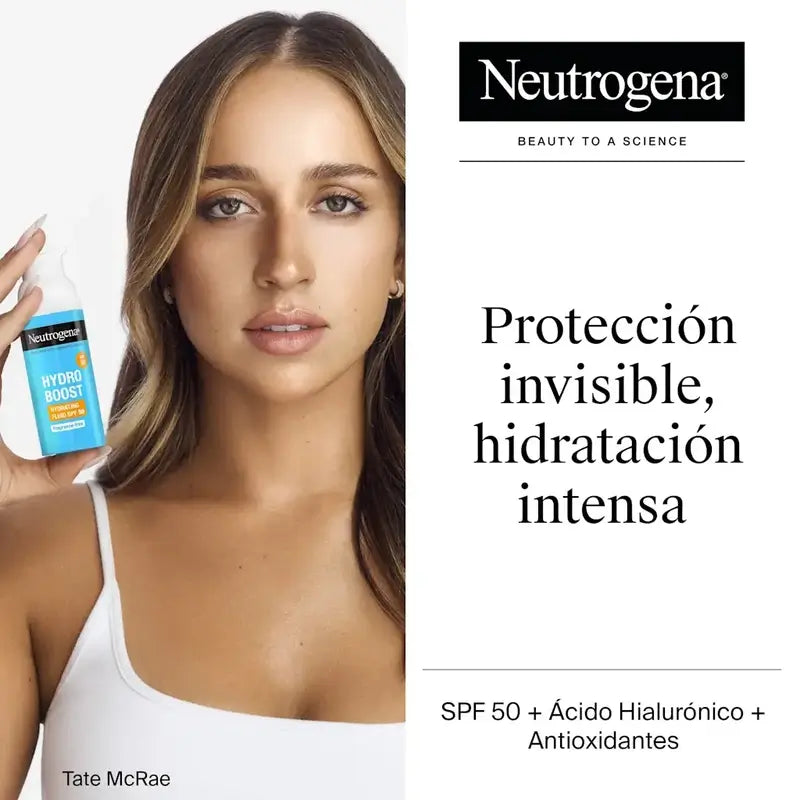 Neutrogena Hydro-Boost-Gesichtsfeuchtigkeit Flüssigkeit Creme Spf50, 2X50 Ml