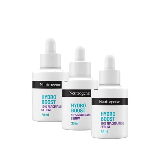Neutrogena Hydro Boost Niacinamid-Serum, 3er-Pack à 30 ml