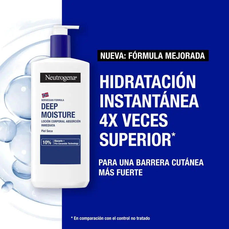 Neutrogena Trockene Haut Körper Feuchtigkeitscreme Pack, 2x750 ml