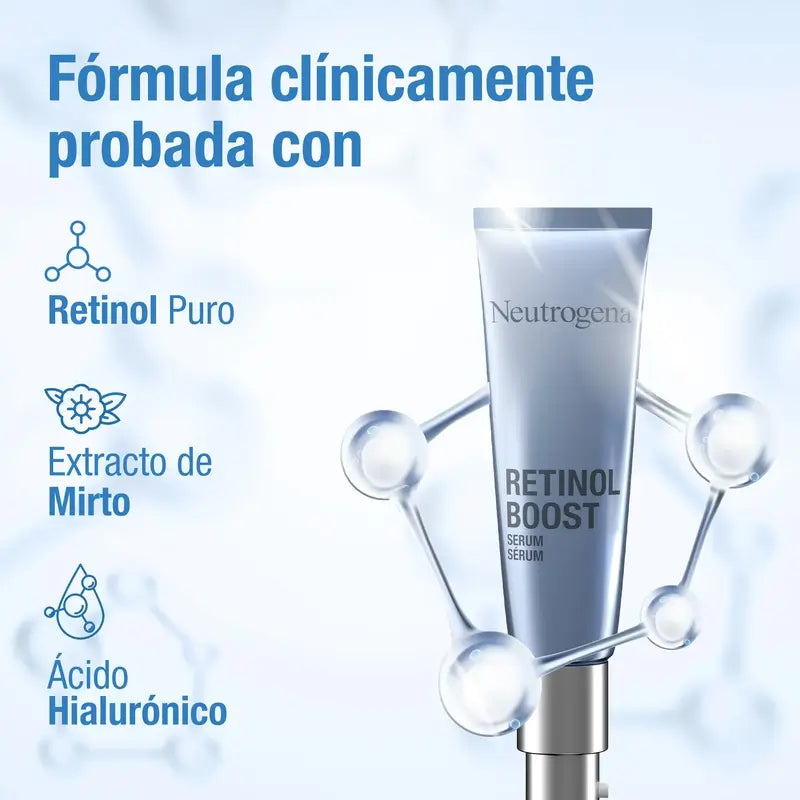 Neutrogena Retinol Boost Anti-Falten Gesicht Serum, 2X15 Ml