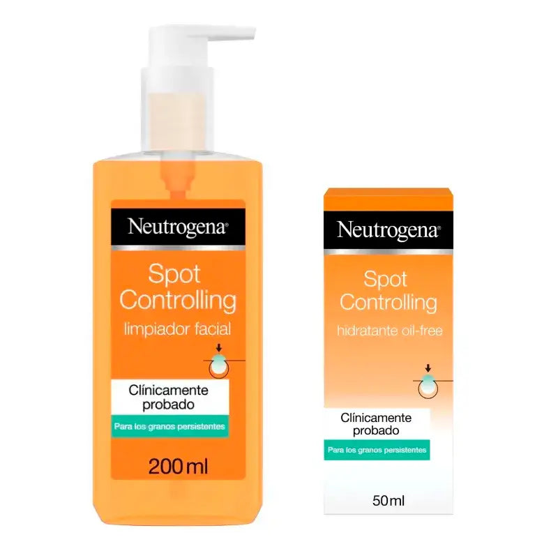 Neutrogena Basic Routine Fettige Akne-Haut - Kontrolle und Prävention von Hautunreinheiten