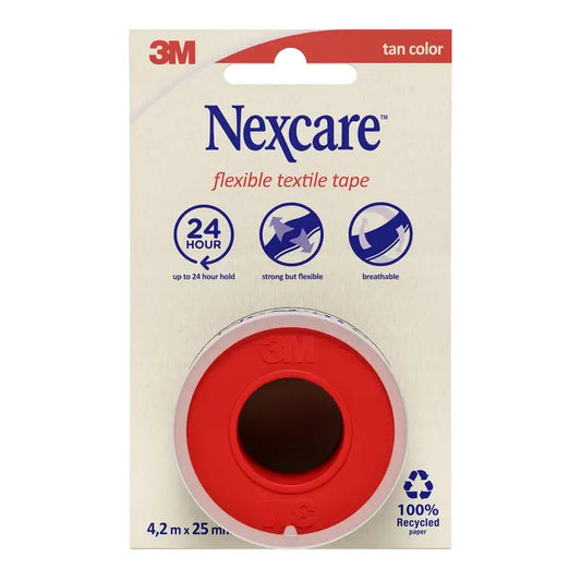 Nexcare Skin Coloured Cloth Tape 4,2 M X 2,5 Cm