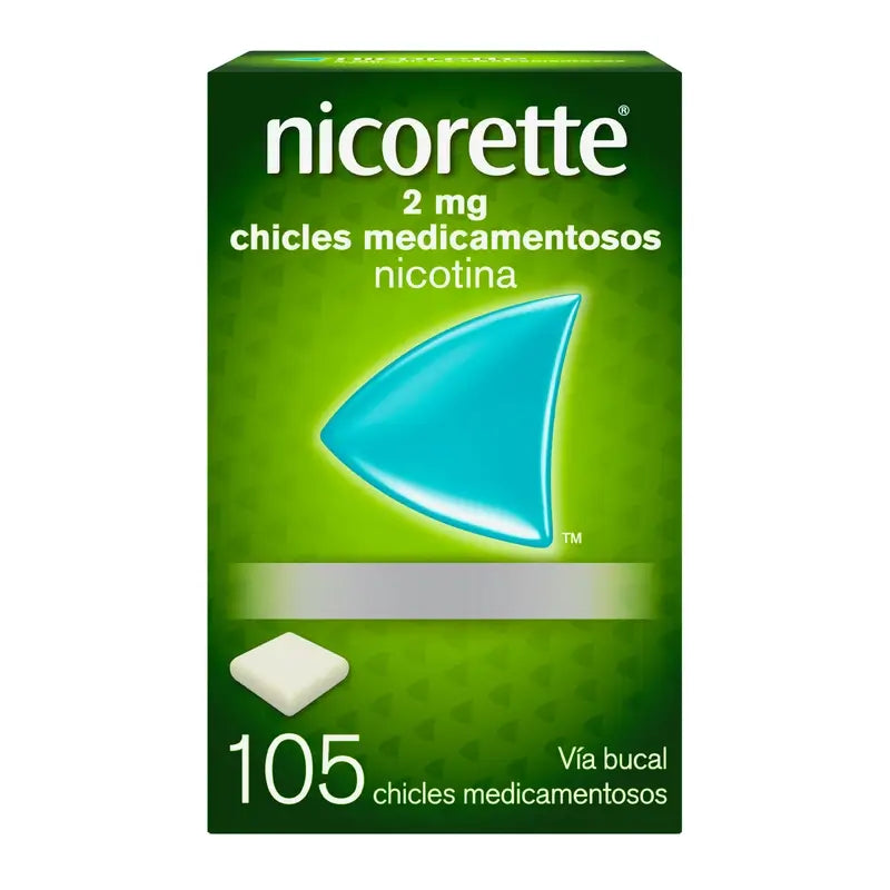 Nicorette 2 mg 105 Kaugummi