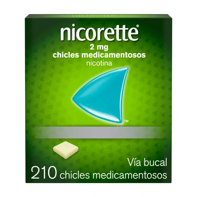 Nicorette 2 mg 210 Kaugummi