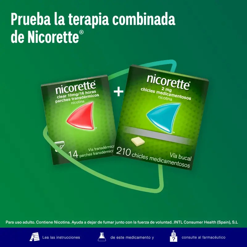 Nicorette 2 mg 210 Kaugummi
