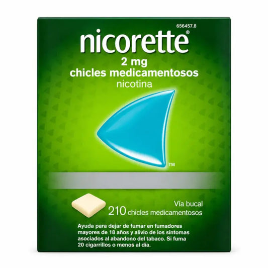Nicorette 2 mg 210 Kaugummi