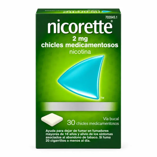 Nicorette 2 mg 30 Kaugummi