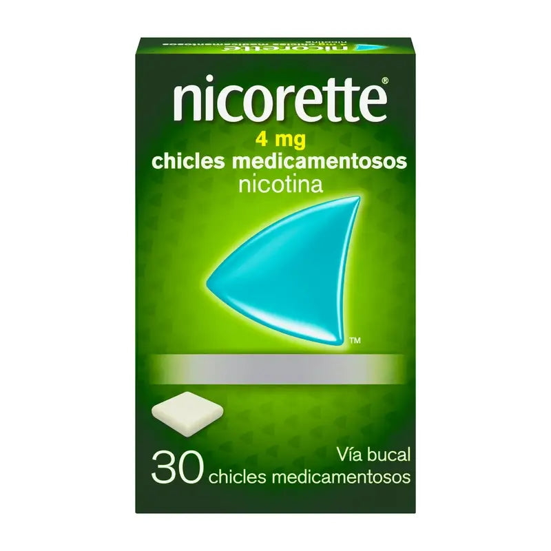 Nicorette 4 mg 30 Kaugummi