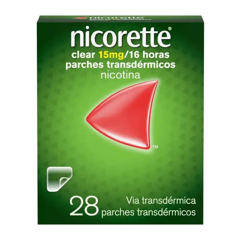 Nicorette Clear 15 mg/16 h, 28 transdermale Pflaster