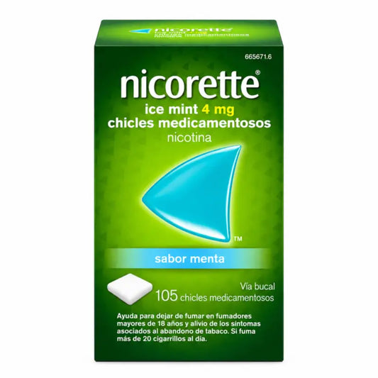 Nicorette Ice Mint 4 mg 105 Kaugummi