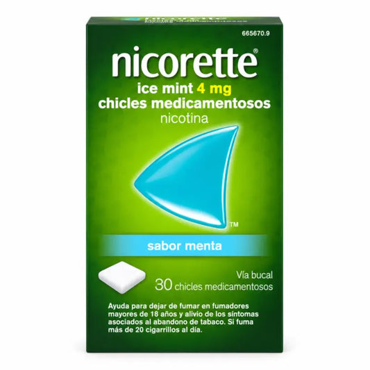 Nicorette Ice Mint 4 mg 30 Kaugummis
