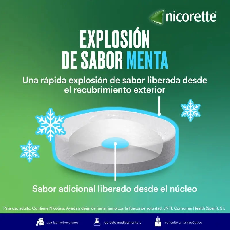 Nicorette® Supermint 2 mg, 40 Tabletten