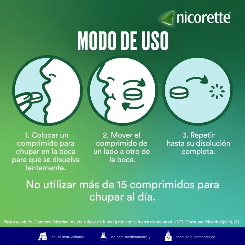 Nicorette® Supermint 2 mg, 40 Tabletten