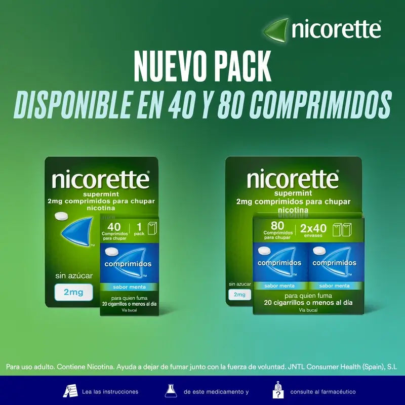 Nicorette Supermint, 80 Tabletten