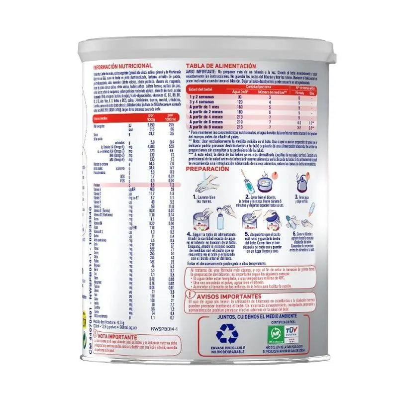 Nestle Nidina Comfort Digest 1 Milchpulver 800 g