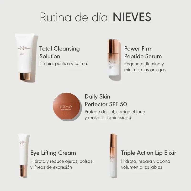 Nieves By Nieves Álvarez Täglicher Hautperfektionierer SPF50, 50 ml
