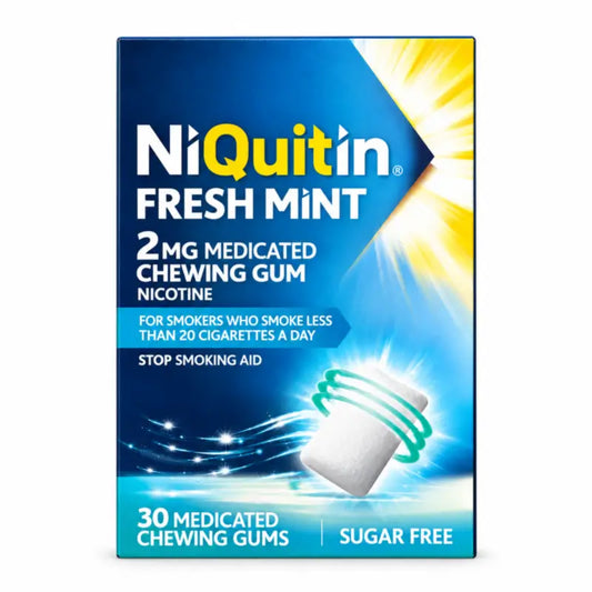 Niquitin Fresh Mint 2 mg, 30 Kaugummis