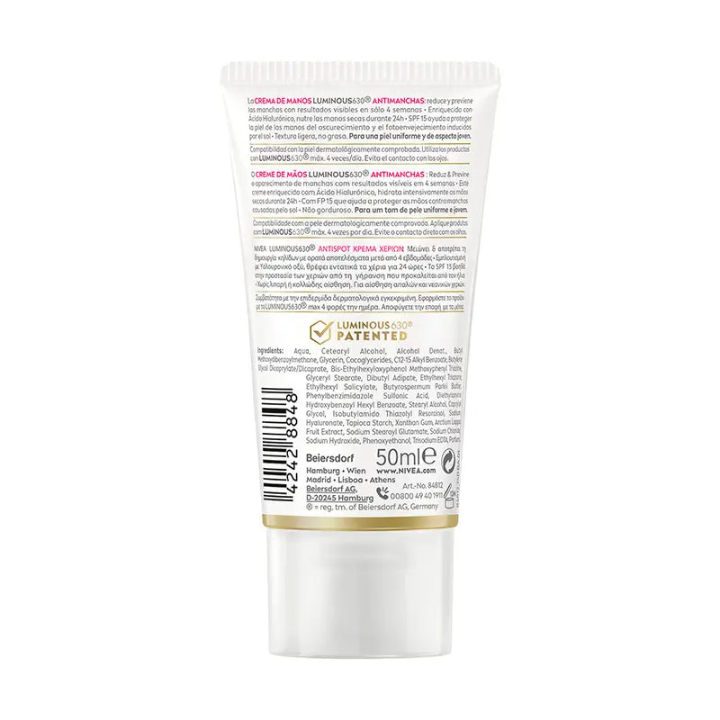 NIVEA Luminous Anti-Blemish Handcreme 630