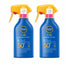 NIVEA Sun SPF50+ Schützen & Befeuchten Feuchtigkeitsspendende Sonnenmilch, 400 ml, 2er Pack