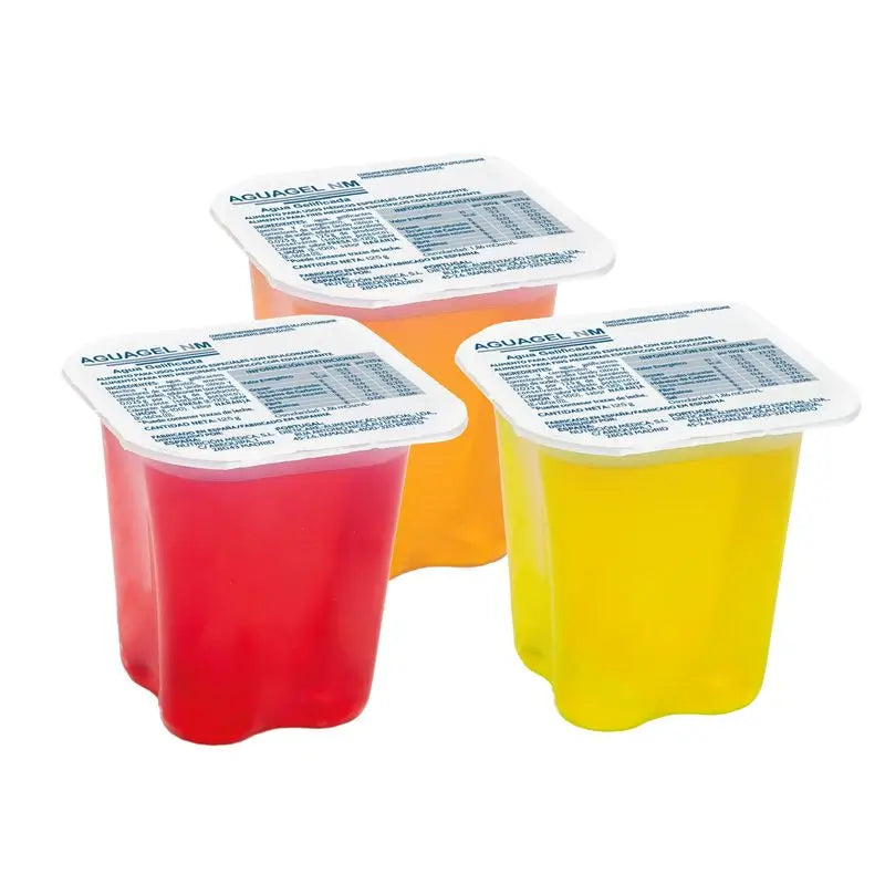 Aguagel Zitronengeschmack, 125g x 24 Gläser, Cantabria Labs Medical Nutrition