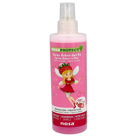 Nosa Tea Tree Rose Detangling Spray, 250 ml