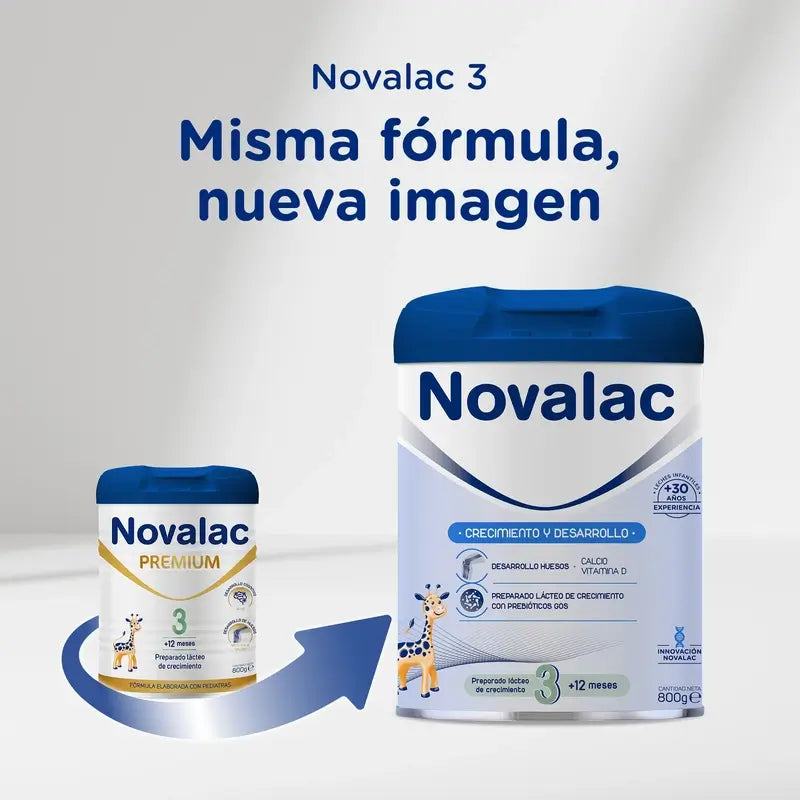 Novalac 3 Aufwuchs-Milch, 800 g