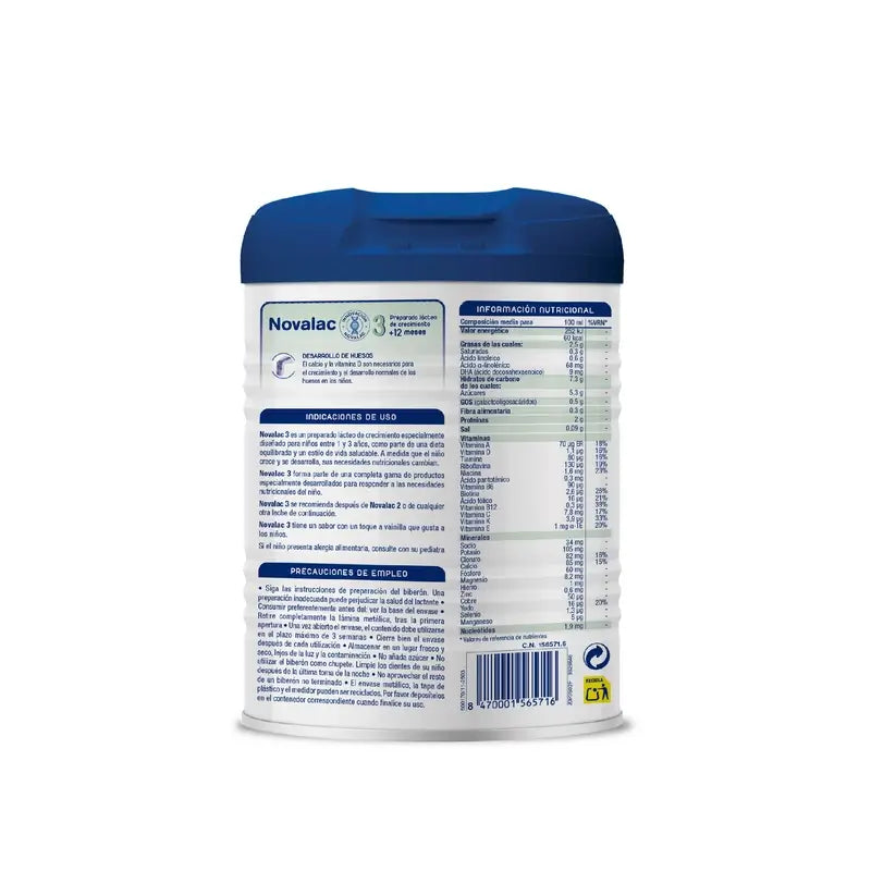 Novalac 3 Aufwuchermilch, 2X800 Gr