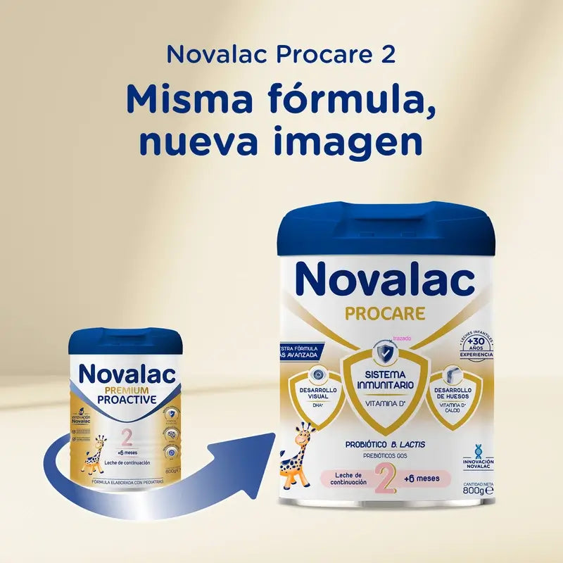 Novalac Procare 2 Folgemilch, 4X800 Gr