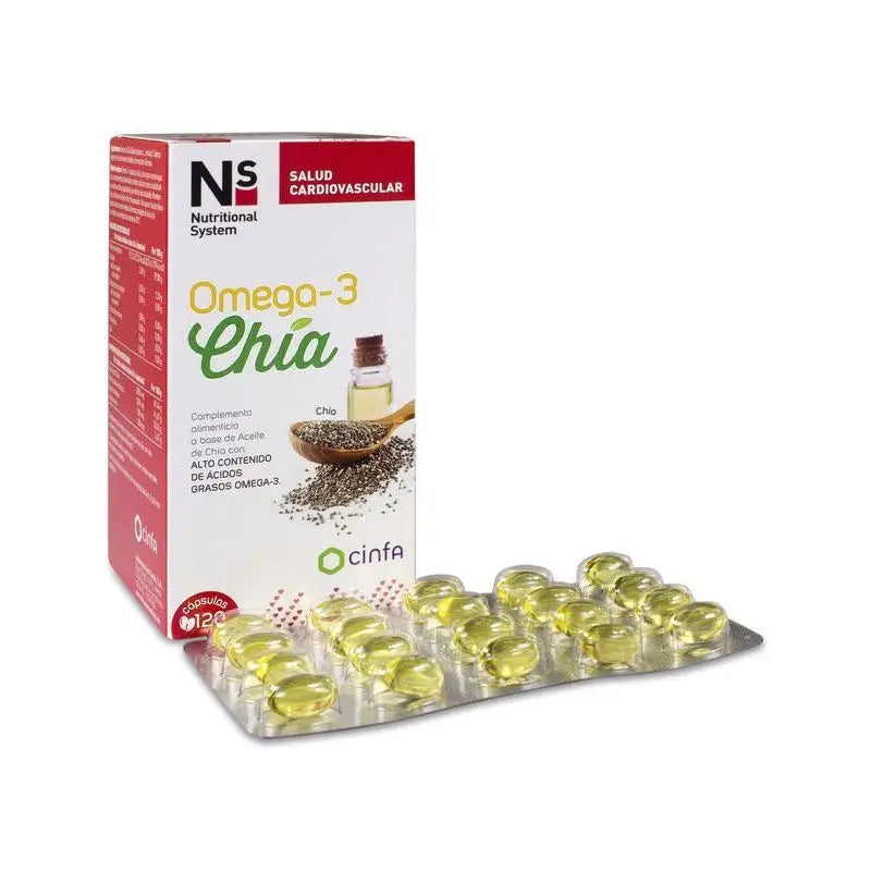 Ns Omega Chia 120 Caps