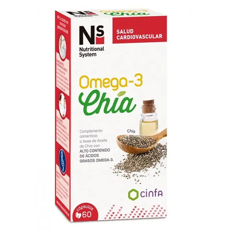 Ns Omega Chia 60Caps