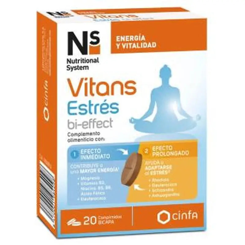 Ns Vitans Stress Bi-Effect 20 Comp
