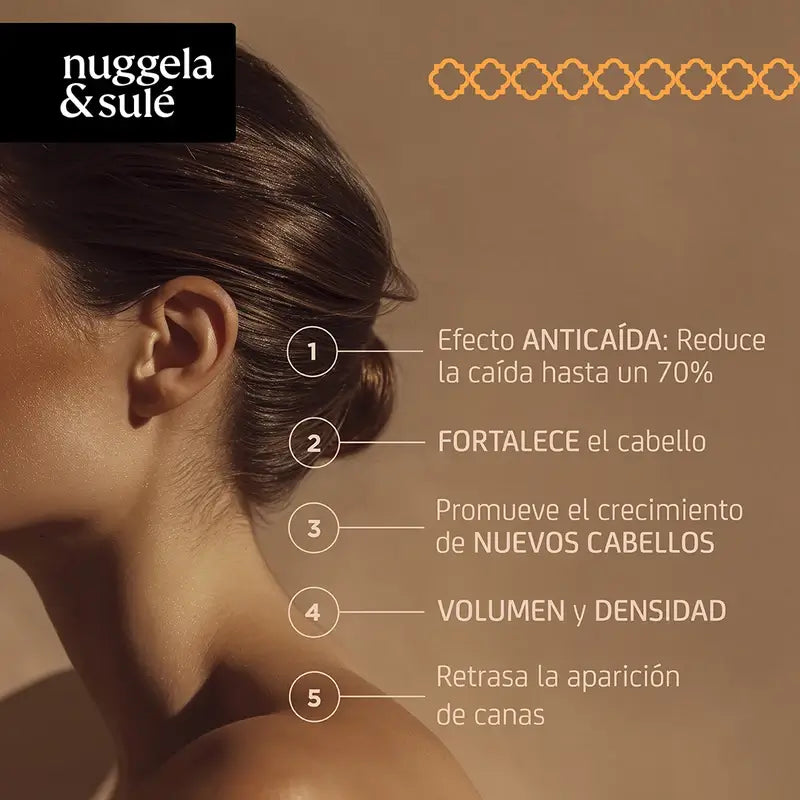 Nuggela & Sule Shampoo Premium Zwiebelextrakt Schwaches und fettiges Haar 250 ml