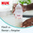 NUK First Choice+ Babyflasche 150 ml, Sauger S, 0m+, Wal
