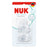 NUK Sauger „First Choice+“ mit Durchflussregulierung, Y, 6–18 Monate, Silikon, 2 Stück