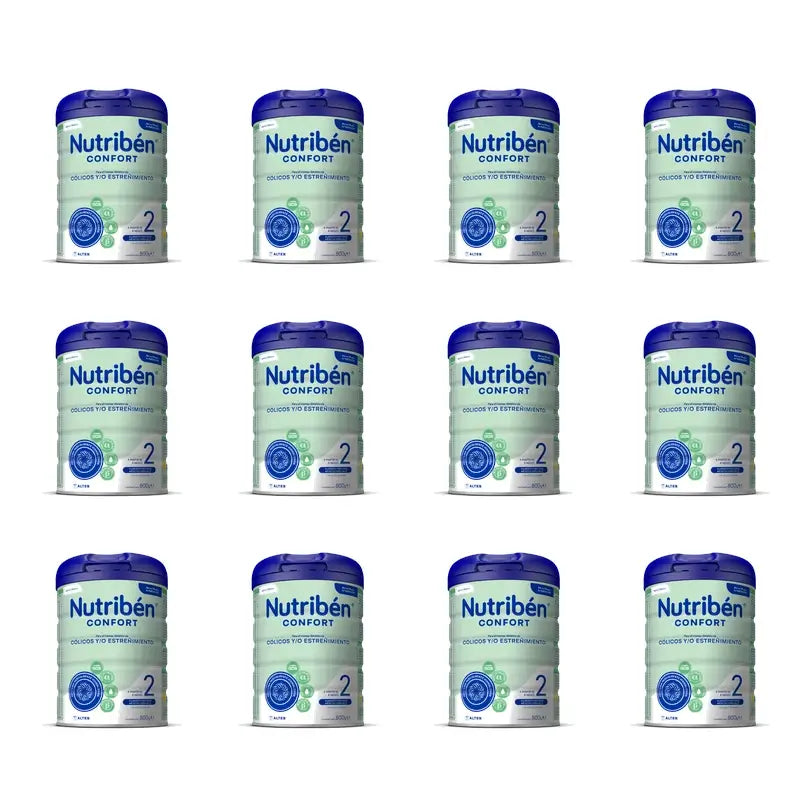Nutribén Confort 2 Milchfortsetzung, 12 x 800g