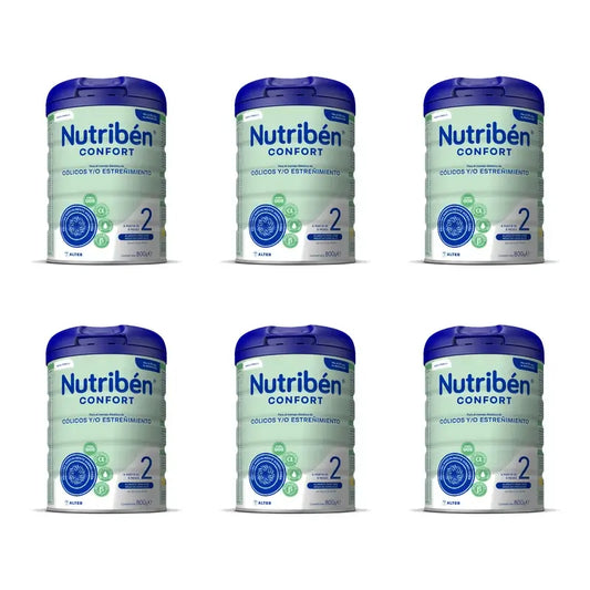 Nutribén Confort 2 Milchfortsetzung, 6 x 800g