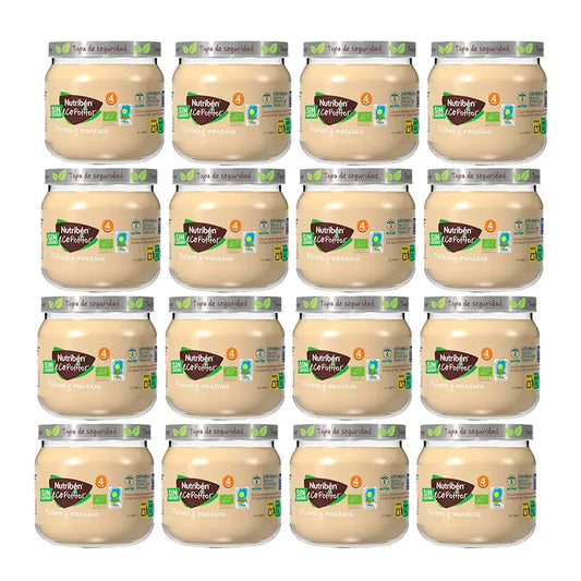 Nutriben Banane & Apfel Babynahrung , 12 x 120 g