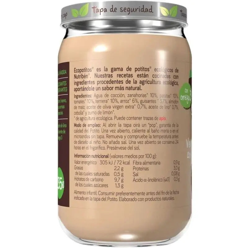 Nutriben Potito Öko-Gemüsegarten Pute 235g