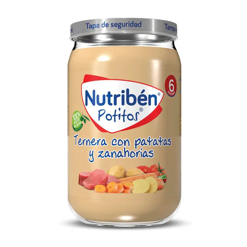 Nutriben Beef Potito Potatoes and Carrot 235 g