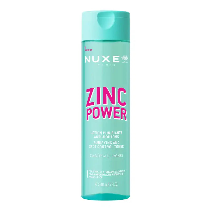 Nuxe Zink Power Reinigende und Flecken bekämpfende Lotion, 200 ml