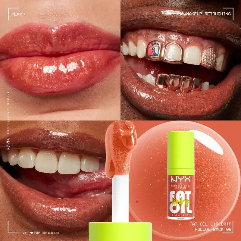 Nyx Drip Follow Back Lippenöl , 4,8 ml
