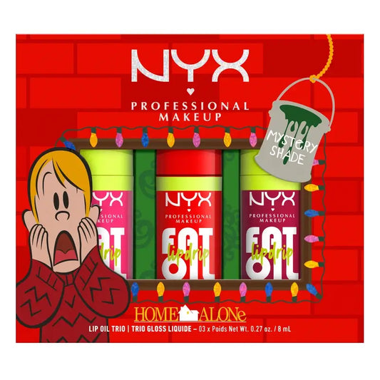 Nyx Home Alone Drip Trio Lippenöl , 3x8 ml