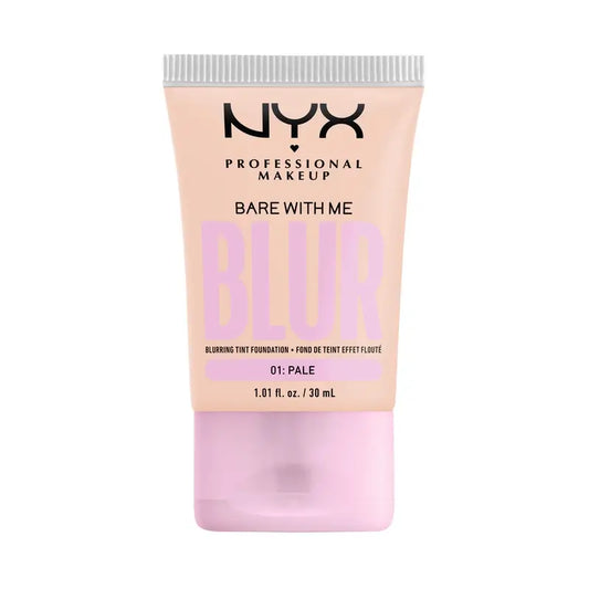 Nyx Bare With Me Blur Matte Finish Foundation Blasser Farbton, 30 ml