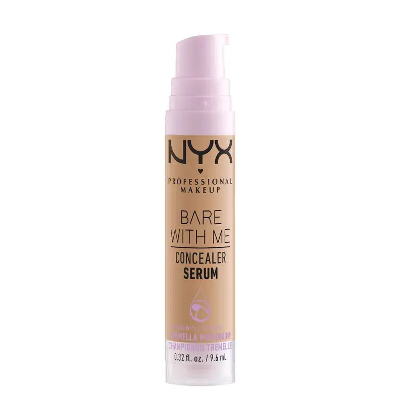 Nyx Bare With Me Serum Concealer, mittlerer Farbton. Vegane Formel. Erhältlich in 12 Farbtönen. , 9,6 ml