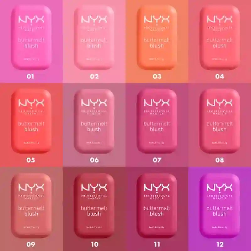 Nyx Buttermelt Blush Erröten 09 Gefühl Butta , 5 gr